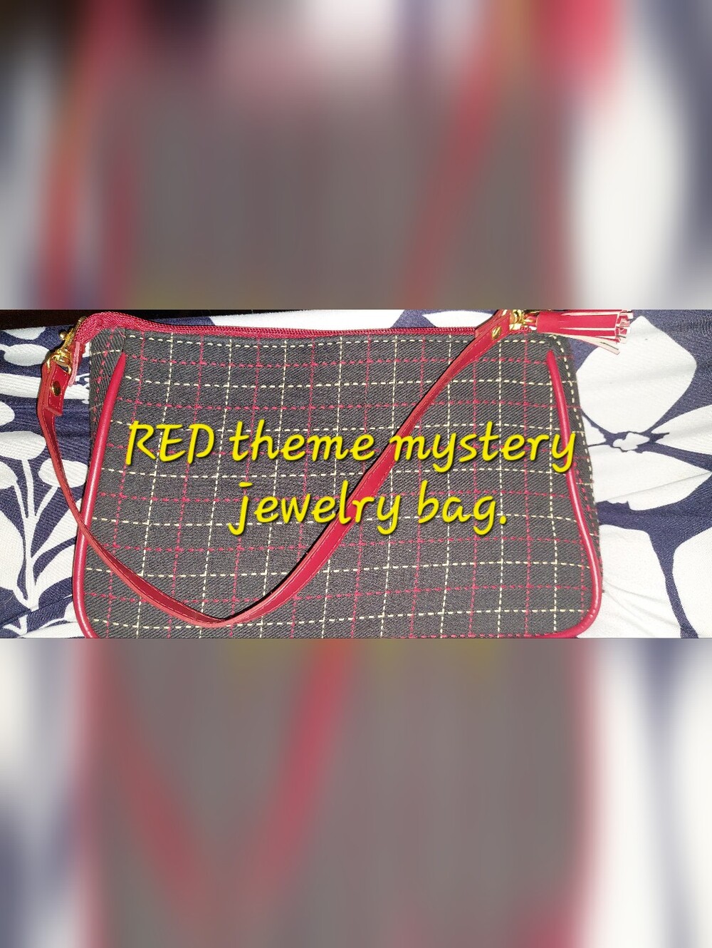 RED THEMED Jewelry Mystery Bag- Smoke Free Home